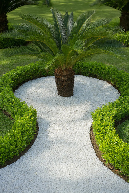 White Chips Pebbles Enutrof Decor