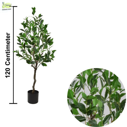 4ft Artificial Olive Plant – Indoor/Outdoor Natural Look - Enutrof Decor