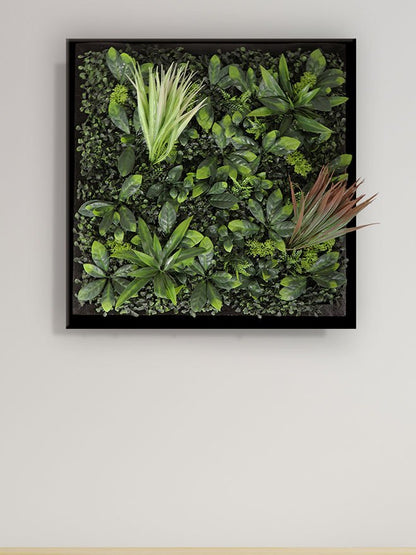 Blooming Green Vertical Frame (57*57 cm)