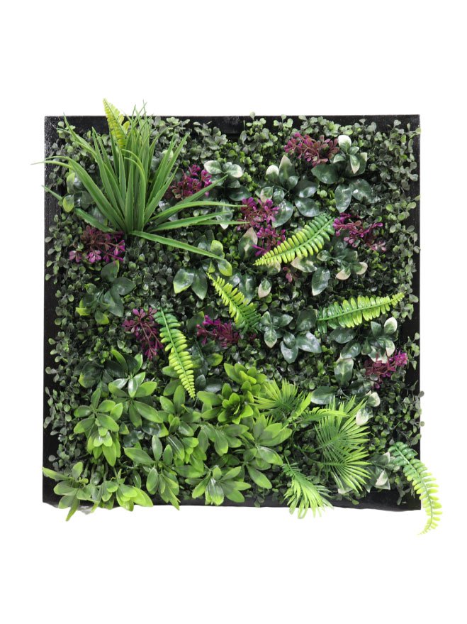 Jungle Paradise Purple Frame For Wall (57×57 CM)