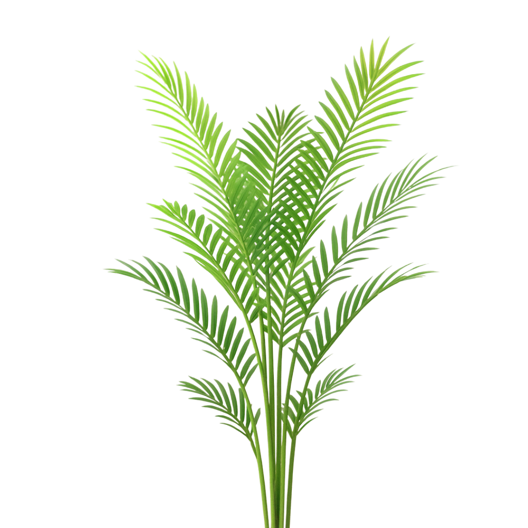 6 ft Artificial Areca Palm Plant | Realistic Tall Tropical Indoor Décor Enutrof Decor