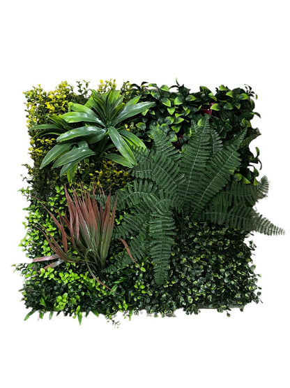 Artificial Wall Grass With Long Petals|| Vertical Garden Wall || Size: 50cm x 50cm || No:55-07