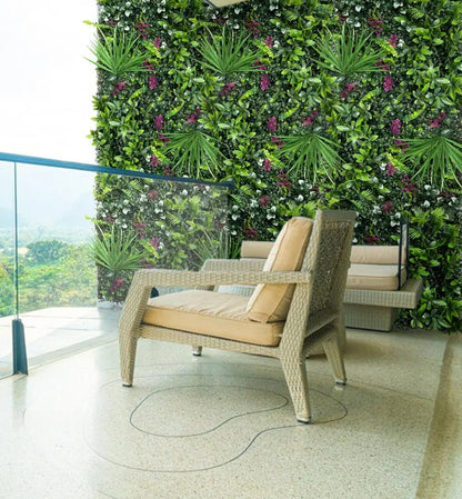 Artificial Green Wall For Decor || Vertical Wall Garden || Size: 50cm x 50cm || No: 55-08 My Store