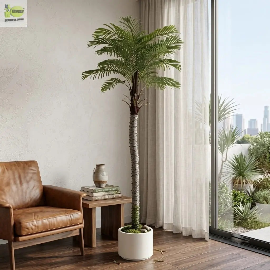 Artificial Palm Tree – 150 CM | Indoor - Outdoor Decor Enutrof Decor