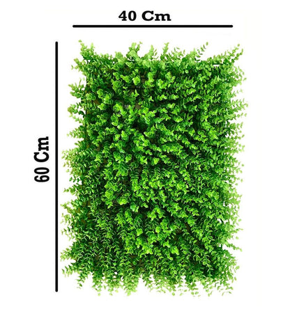 Autumn Green Artificial Wall Grass || Vertical Garden Wall || Size:40cm x 60cm || 46/02