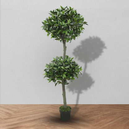 Topiary Bay Tree With Basic Black Pot