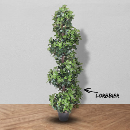 Big Lorbbier Artificial Plant With Basic Pot || 150 CM