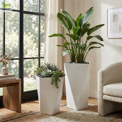 Diamond Shape Planter Enutrof Decor