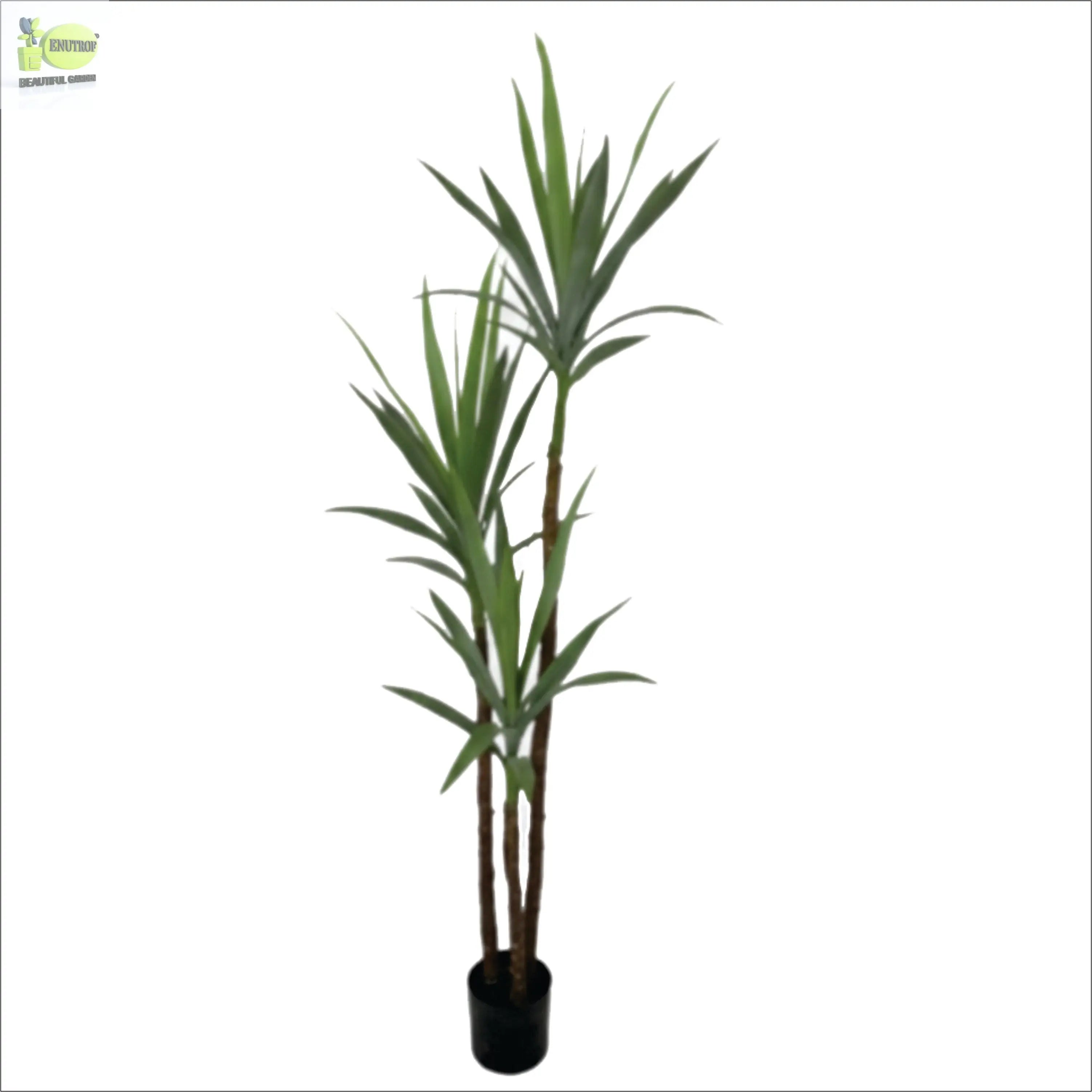 ENUTROF Artificial Dracaena Yucca Plant – 150cm Tall Sword-Leaf Fake Plant for Modern Decor ENUTROF
