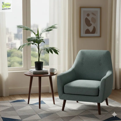 ENUTROF Artificial Monstera Split-Leaf Philodendron – 60cm Compact Fake Plant for Desk & Shelf ENUTROF