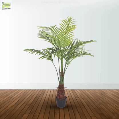 Palm Artificial plants With Basic White Pot || 120 Cm Height My Store