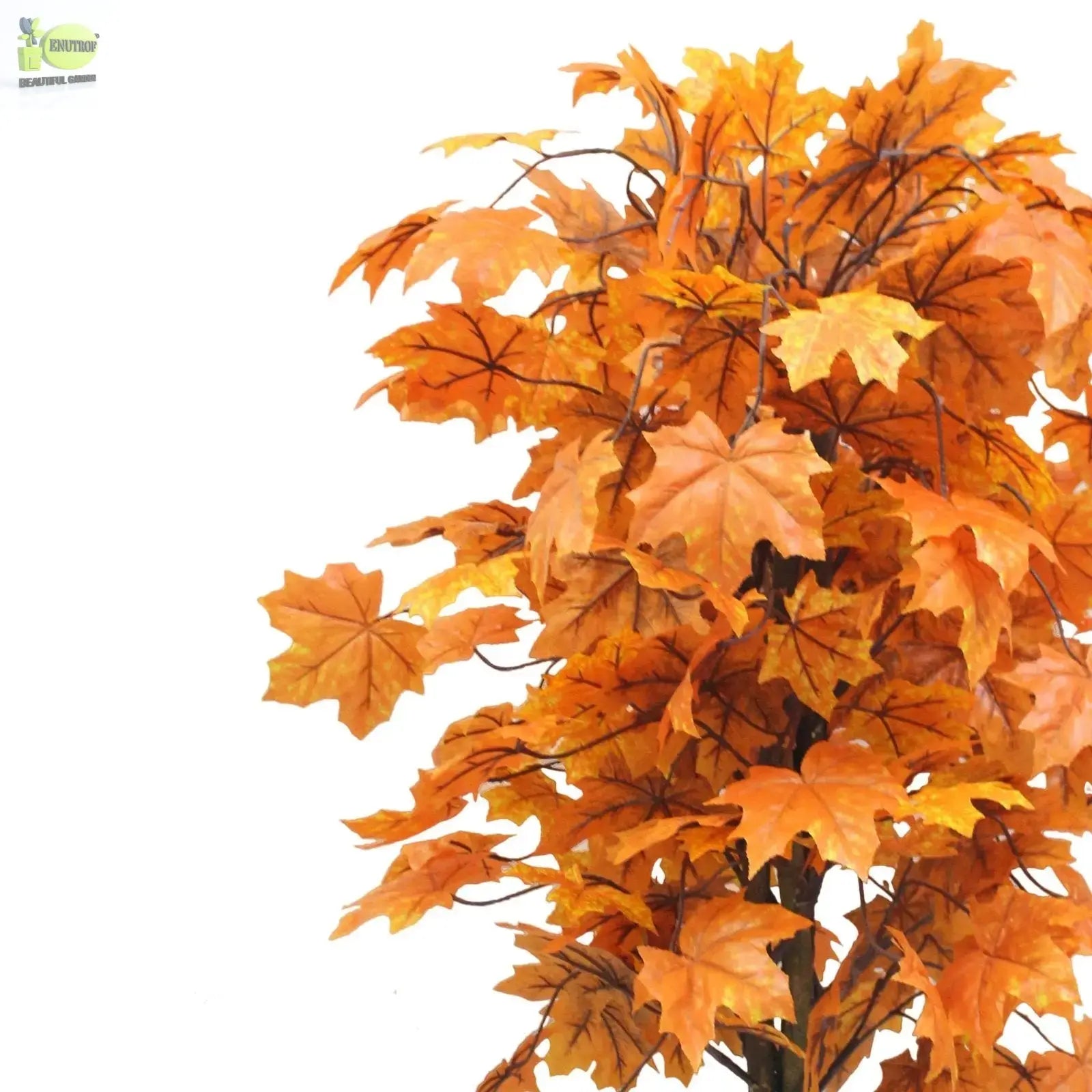 Phoenix Tree Plant Tall Artificial Plant With Basic White Pot || 120cm Height My Store