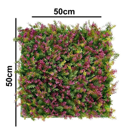 Artificial Vertical Garden Size: 50cm x 50cm || No:55/25