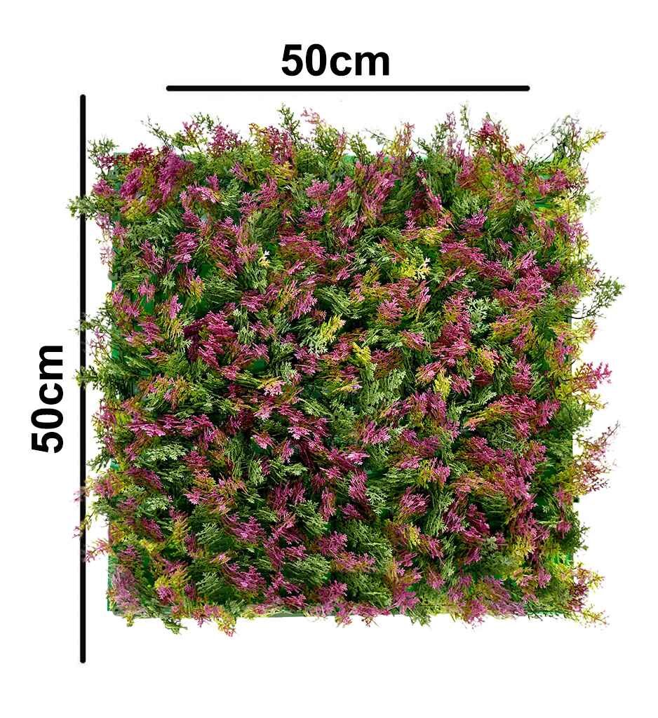 Artificial Vertical Garden Size: 50cm x 50cm || No:55/25