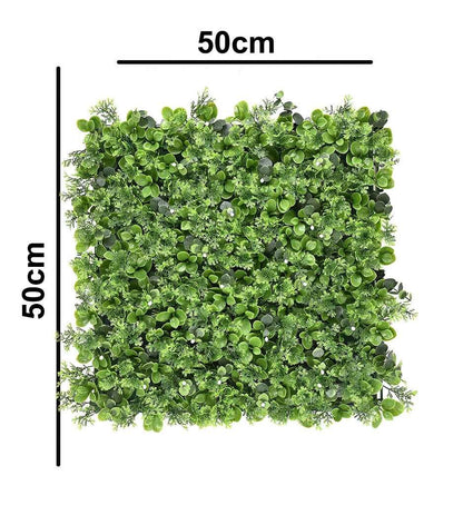 Artificial Vertical Garden: Artificial Wall Grass Size: 50cm x 50cm || No:55/29