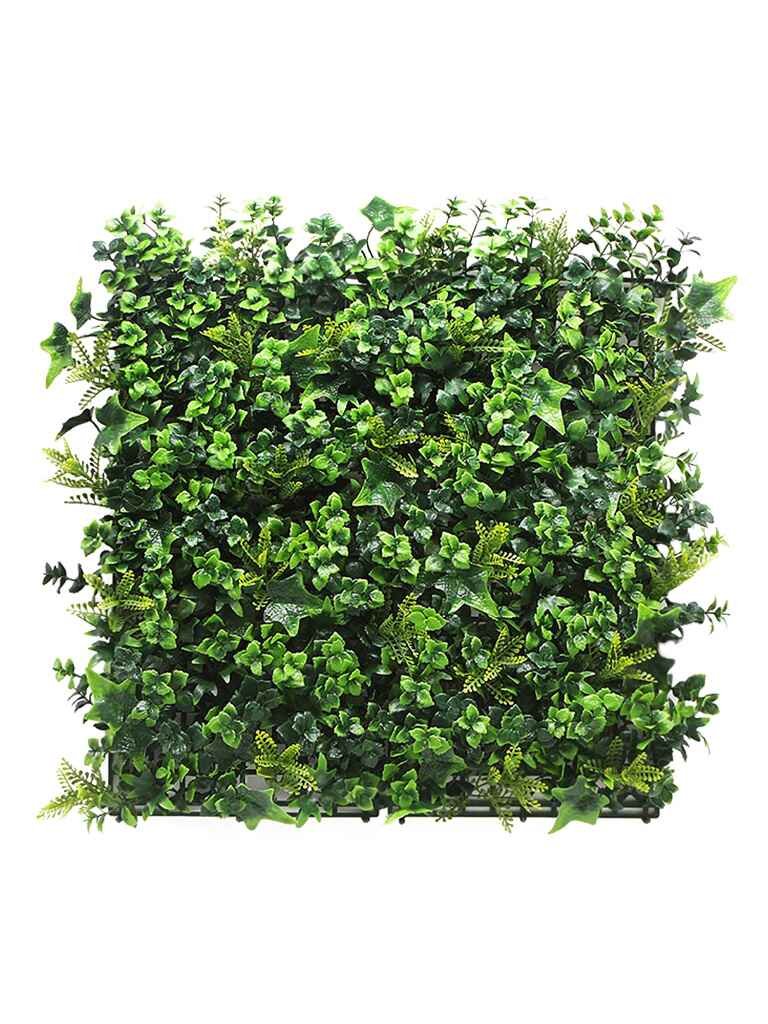 Artificial Vertical Garden Wall: Vertical Garden Artificial Size: 50cm x 50cm || No:55/27