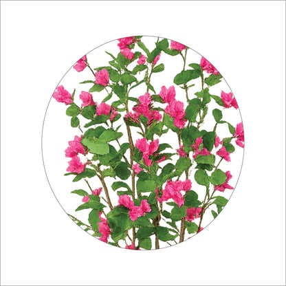 ENUTROF Artificial Pink Bougainvillea Tree – 150cm Lush Fake Flowering Plant for Home & Events ENUTROF