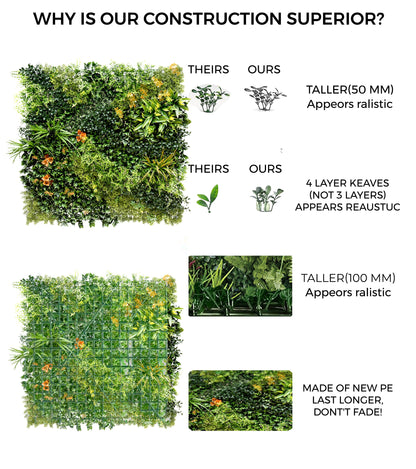 Sunset Vertical Garden Panel l Enutrof Decor Enutrof Decor