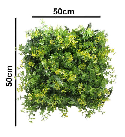 Artificial Vertical Garden Size: 50cm x 50cm || No:55/28