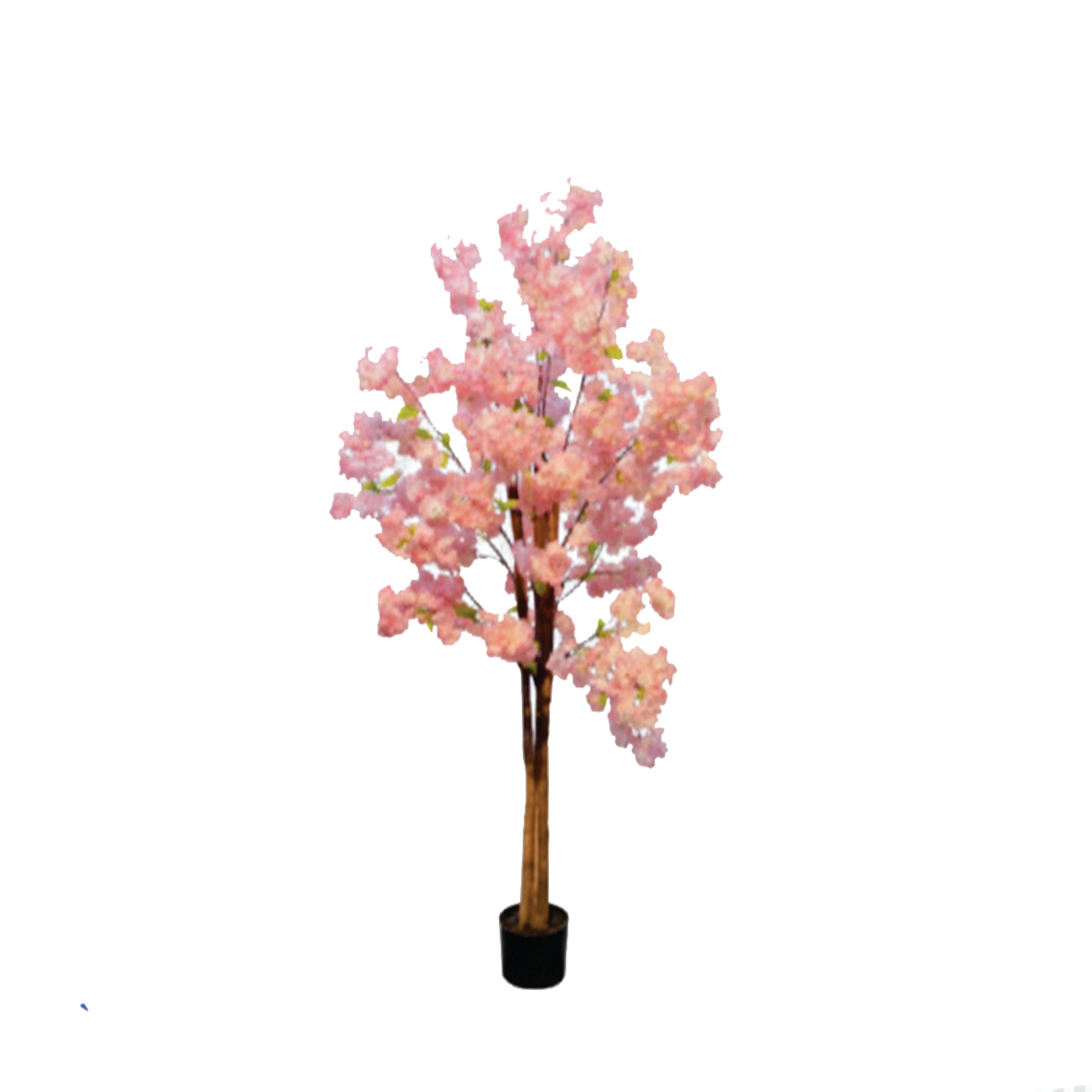 ENUTROF Artificial Pink Cherry Blossom Tree – 150cm Fluffy Fake Flowering Plant for Bridal Decor ENUTROF