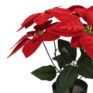 Poinsettia plant artificial
