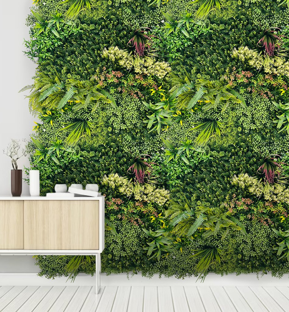 Artificial vertical garden wall